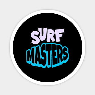 Surf Masters , Hello Summer Vintage Funny Surfer Riding Surf Surfing Lover Gifts Magnet